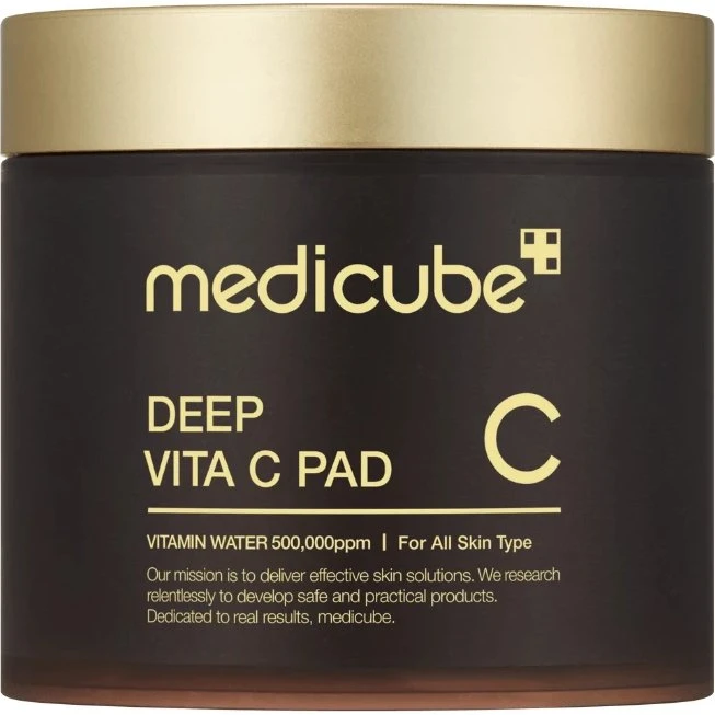 Medicube Deep Vita C Pad - Disques toniques éclaircissants (70 pcs)