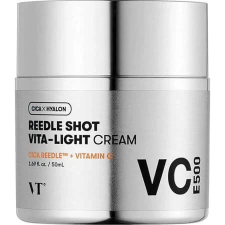 VT Cosmetics Vita-Light Reedle Shot Vitamin C Face Cream, 50ml
