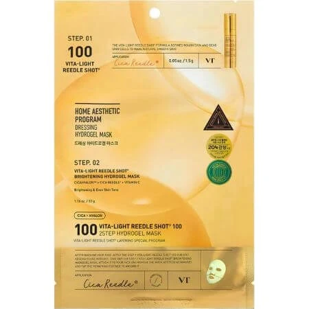 VT Cosmetics Vita-Light Reedle Shot 100 Masque Hydrogel Vitamine C