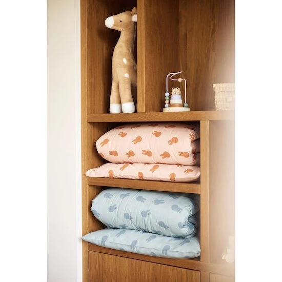 Jollein Housse de couette Miffy Shadow Wild Rose 100x140 cm