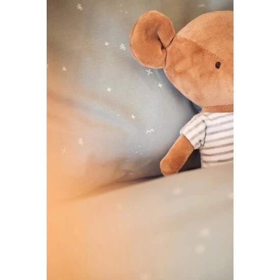 Jollein Housse de couette Twinkling Sea Green 100x140 cm