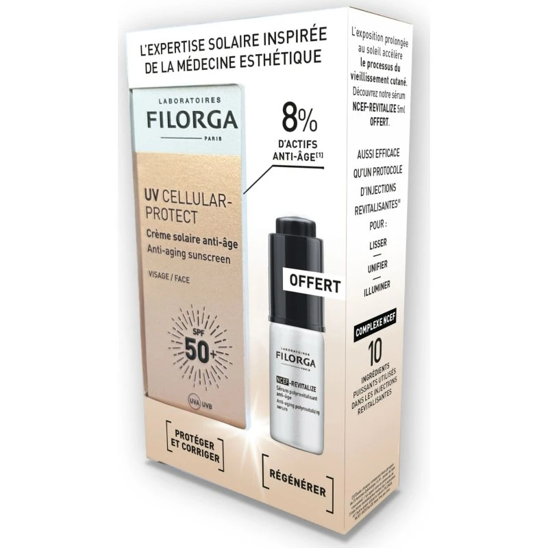 Filorga UV Cellular-Protect SPF50+ 40ml + Sérum Anti-Âge 5ml