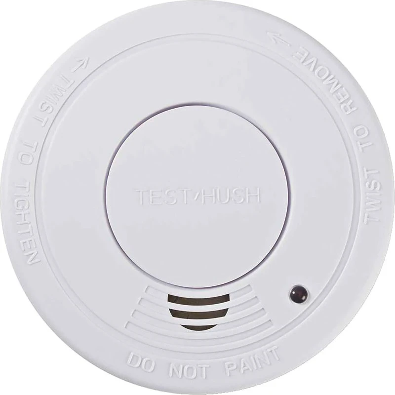 Alecto Détecteur de fumée - 1 an d'autonomie - Anthracite