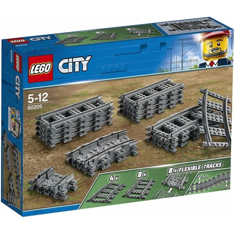 Lego City 60205 Pack de rails