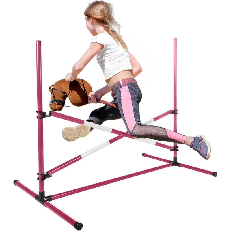 HKM Obstacle Hobby Horse Modulable Rose