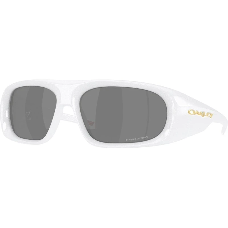 Lunettes Oakley Belleville Pearl White - Verres Prizm Black