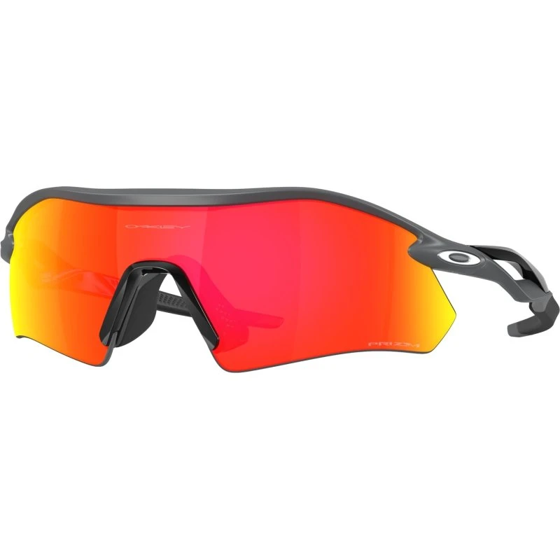Oakley Radar Plate Matte Carbon - Lentille Prizm Ruby