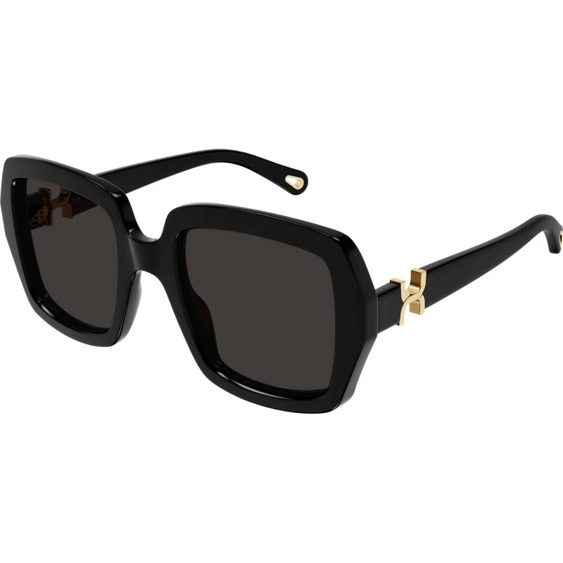 Chloé Lunettes de soleil CH0301S Carrées Noires