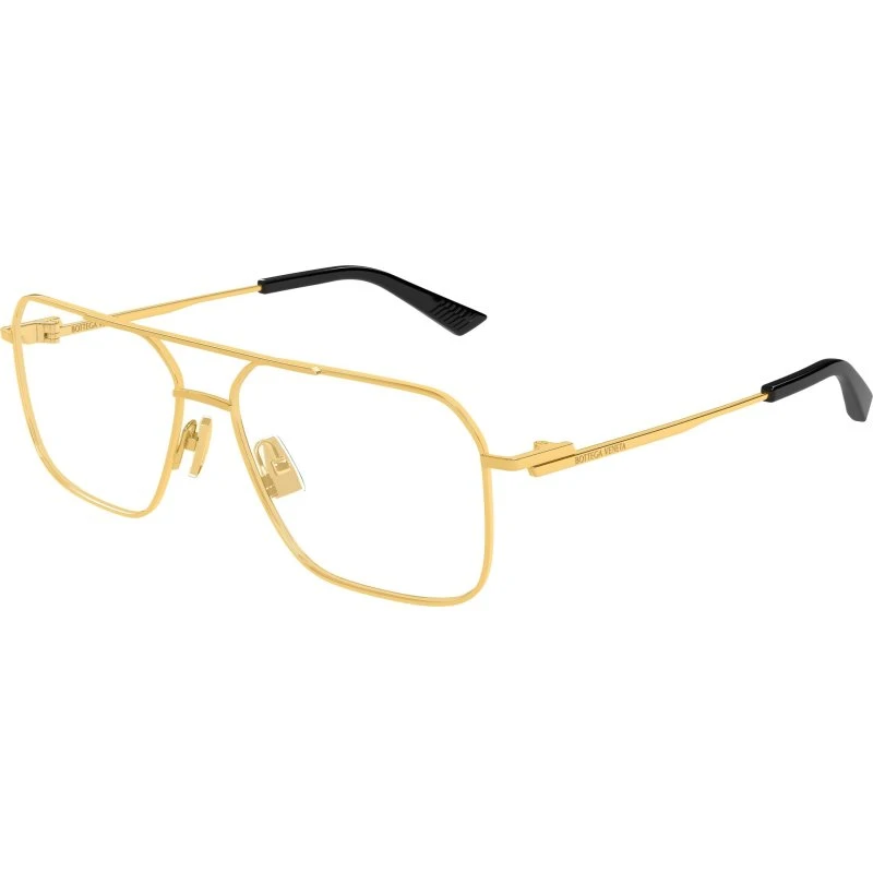 Bottega Veneta BV1384O 003 - Lunettes de vue aviateur Or