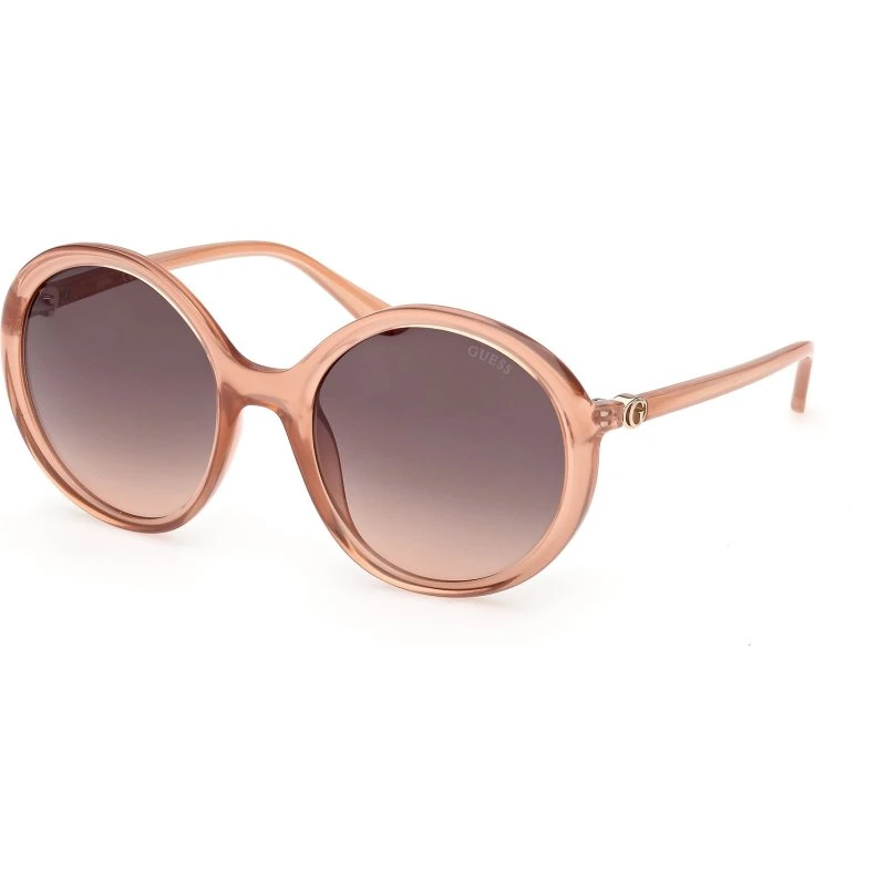 Guess GU00281 Lunettes de soleil rondes Orange Fumée pour Femme