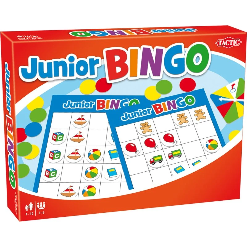 Tactic Junior Bingo - Jeu de société pour enfants 4+