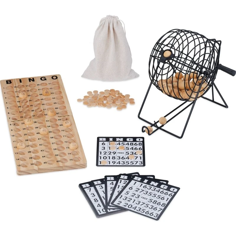 Bingo Wooden Set - Kit de Bingo en Bois