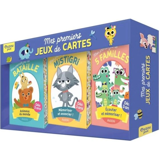Auzou Mes premiers jeux de cartes
