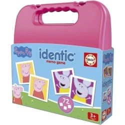 Educa Peppa Pig Identic - Jeu de mémoire 72 cartes