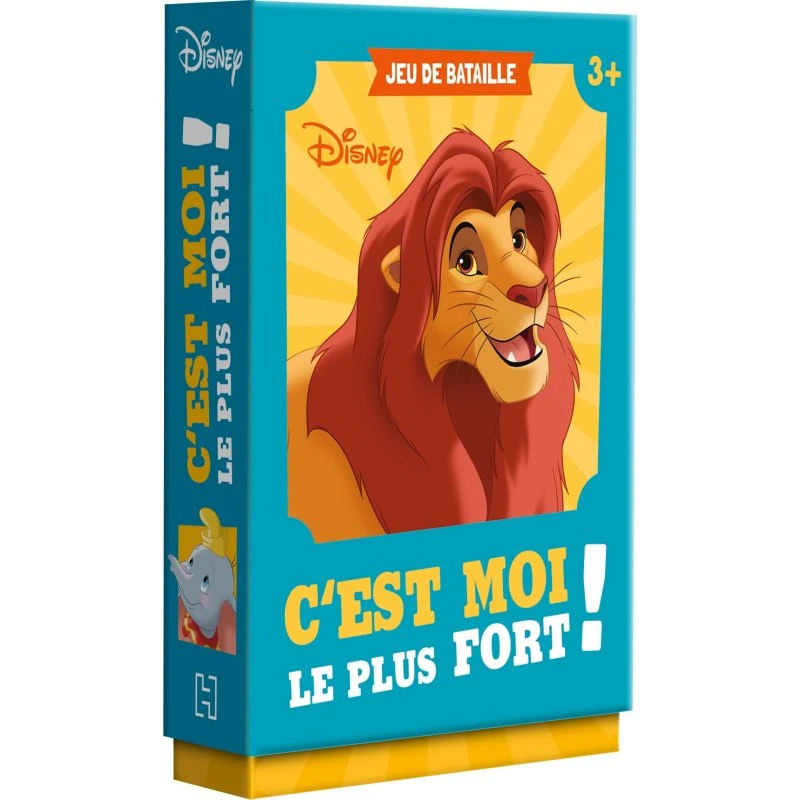 DISNEY - C'est moi le plus fort ! Jeu de cartes Bataille