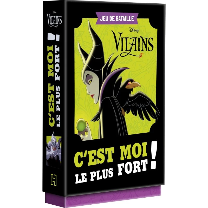 DISNEY VILAINS - Jeu de cartes C'est moi le plus fort !