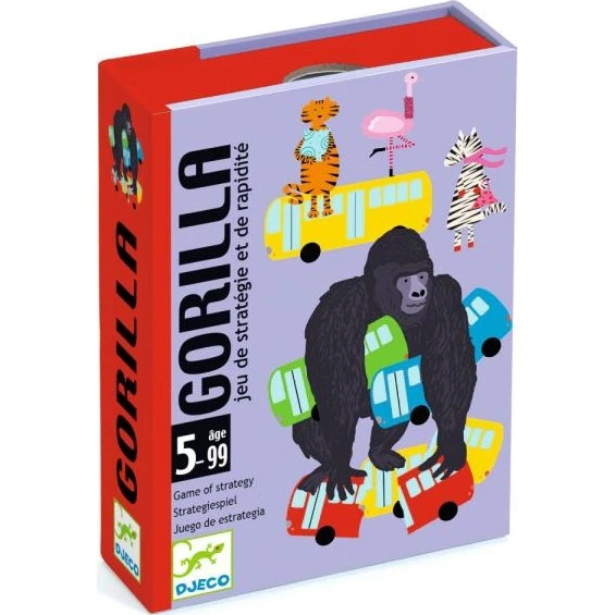 Djeco Gorilla - Jeu de cartes stratégie et rapidité