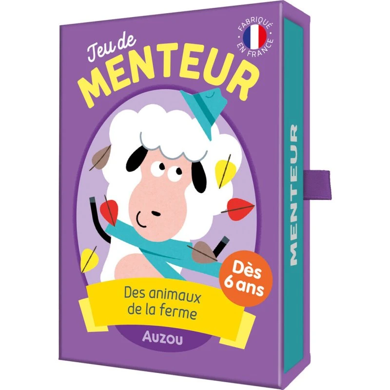 Jeu de Menteur des Animaux de la Ferme - Coffret
