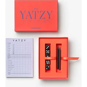 Yatzy Classic Red - Jeu de société pour 6 joueurs
