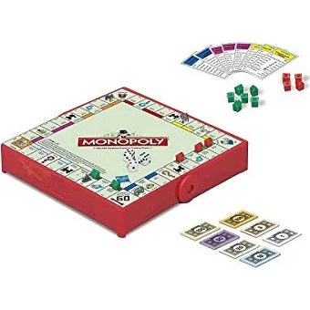 Hasbro Monopoly Édition Voyage - Format Compact