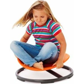 Gonge Carrousel Orange - Chaise Rotative Sensorielle