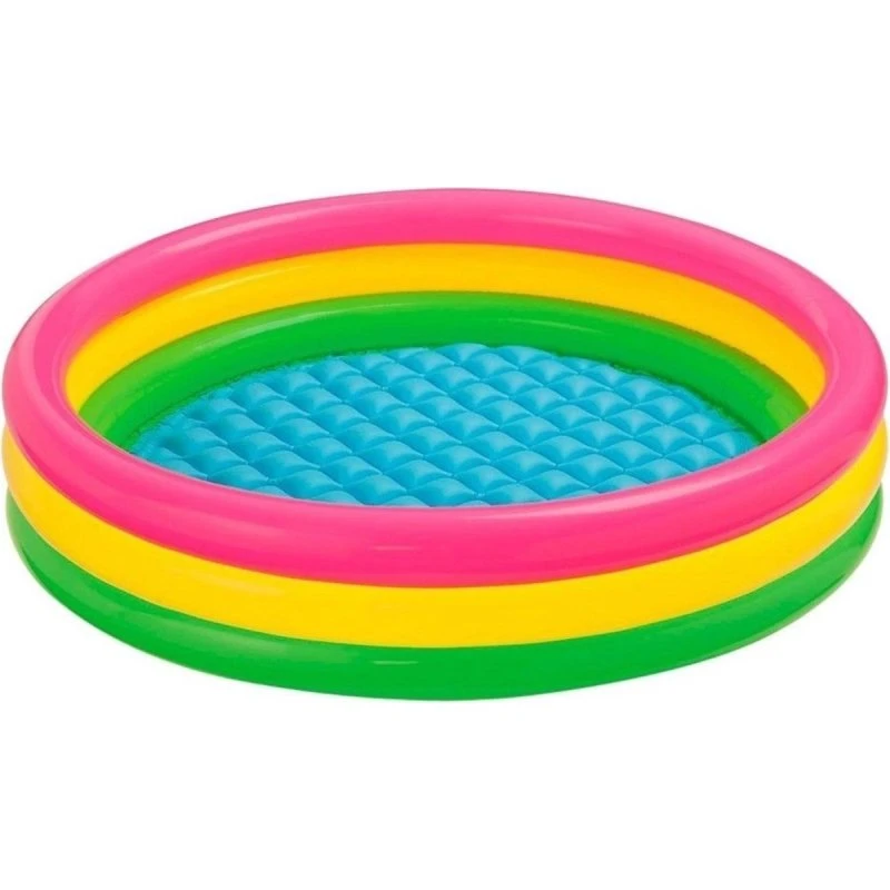Intex Piscine Gonflable Tricolore 147x33 cm