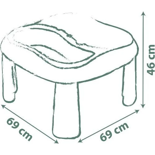 Smoby S.Life Table Sable et Eau 18+ mois