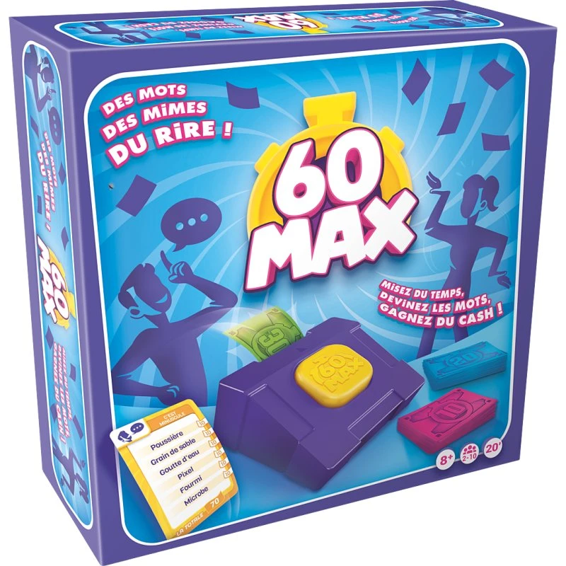 Asmodée 60 Max - Jeu de devinettes en 60 secondes