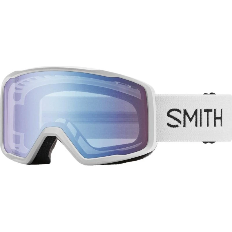 Smith Tribute Masque Ski Blanc/Bleu Mirror Catégorie 1