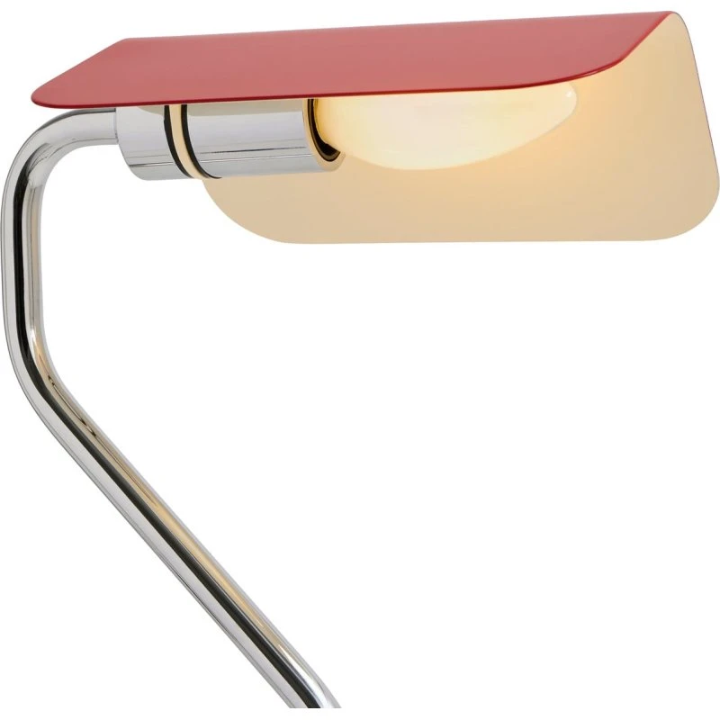 HAY Lampe de table Apex Rouge, Acier, 38 cm
