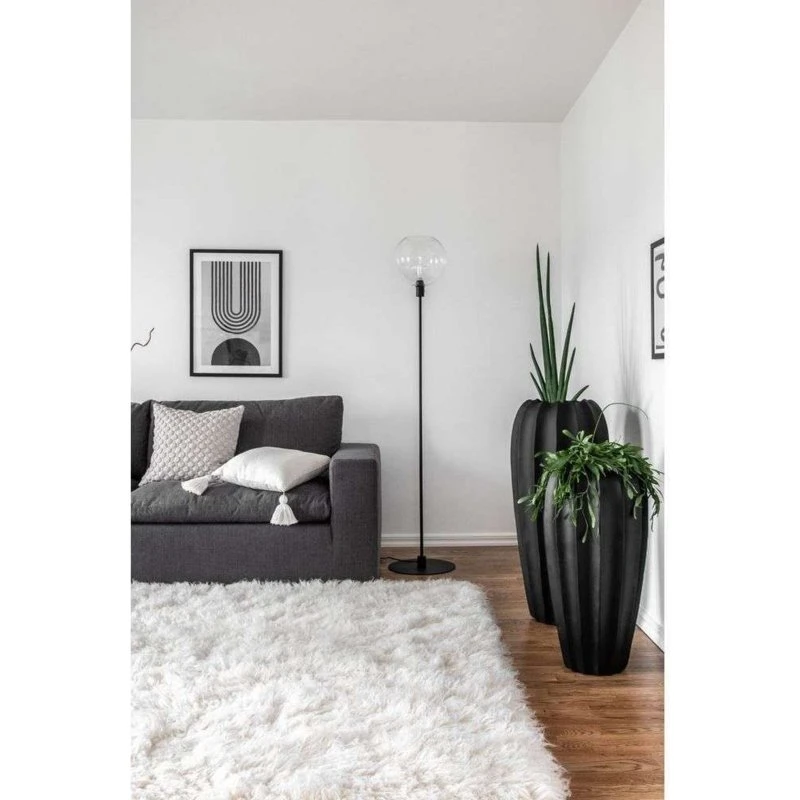 Globen Lighting Bowl Lampadaire Transparent - Design Minimaliste