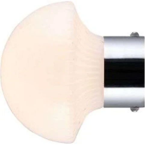 Globen Lighting Fungo 16 Plafonnier/Applique Blanc et Chrome IP44