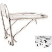 MV-TEK P Porte-Bagages Avant Vélo 24''-28'' Argent