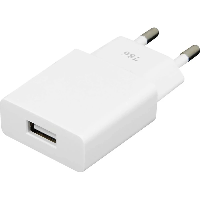 AVIZAR Chargeur USB Secteur 2.1A Blanc