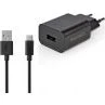 KOMELEC Chargeur USB-C 5V 2.4A 12W Noir