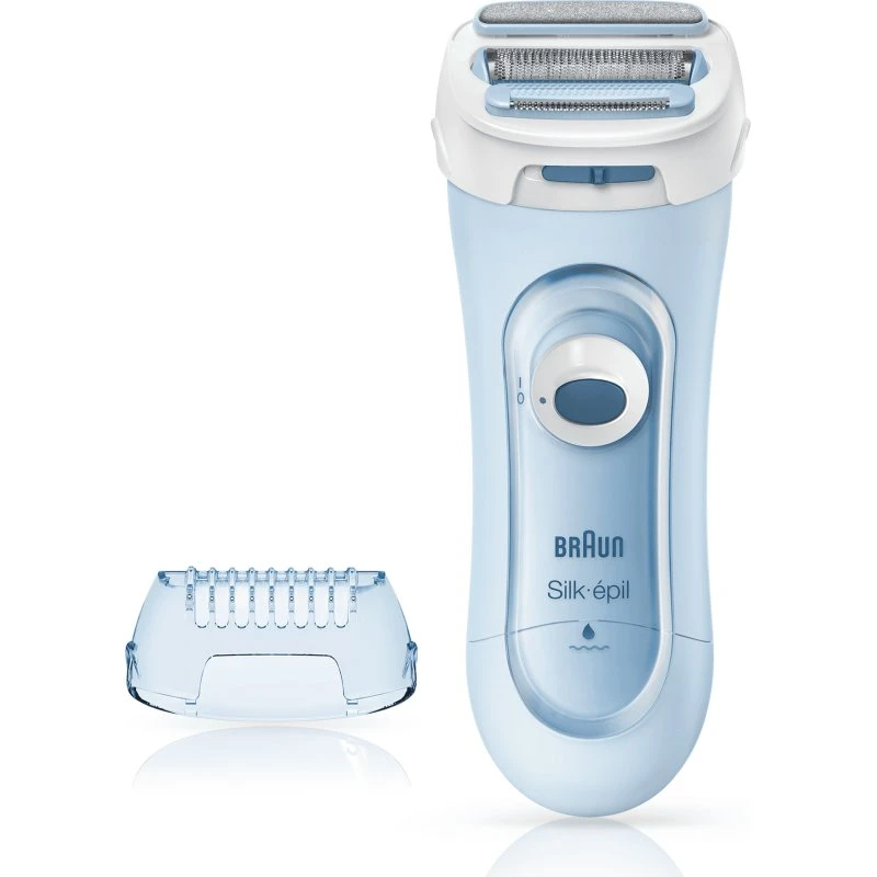 BRAUN Silk-epil LS5160 WD Bleu - Rasoir Électrique Femme 3 en 1