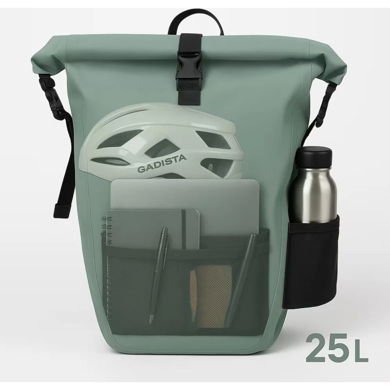 Sacoche Vélo Arrière 2EN1 TPU Étanche 25L