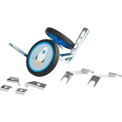 Pexkids Roue Stabilisatrice Réglable 12-20 pouces Bleue