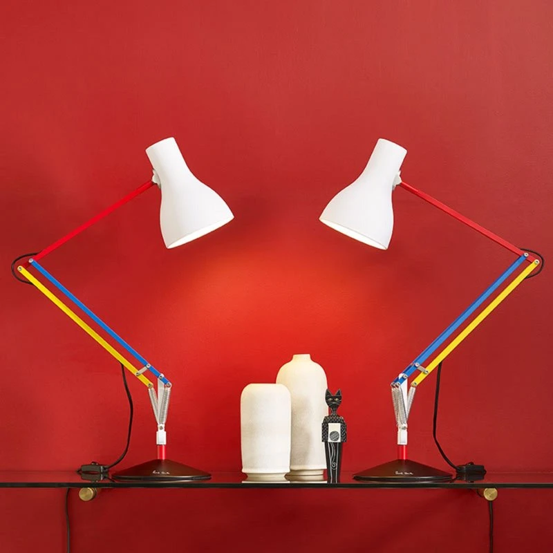 Anglepoise Type 75 Mini Paul Smith Edition, Blanche, 70 cm