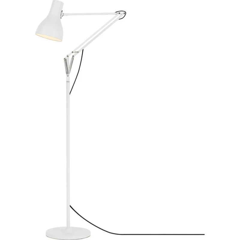 Anglepoise Type 75 Lampadaire Blanc Alpin