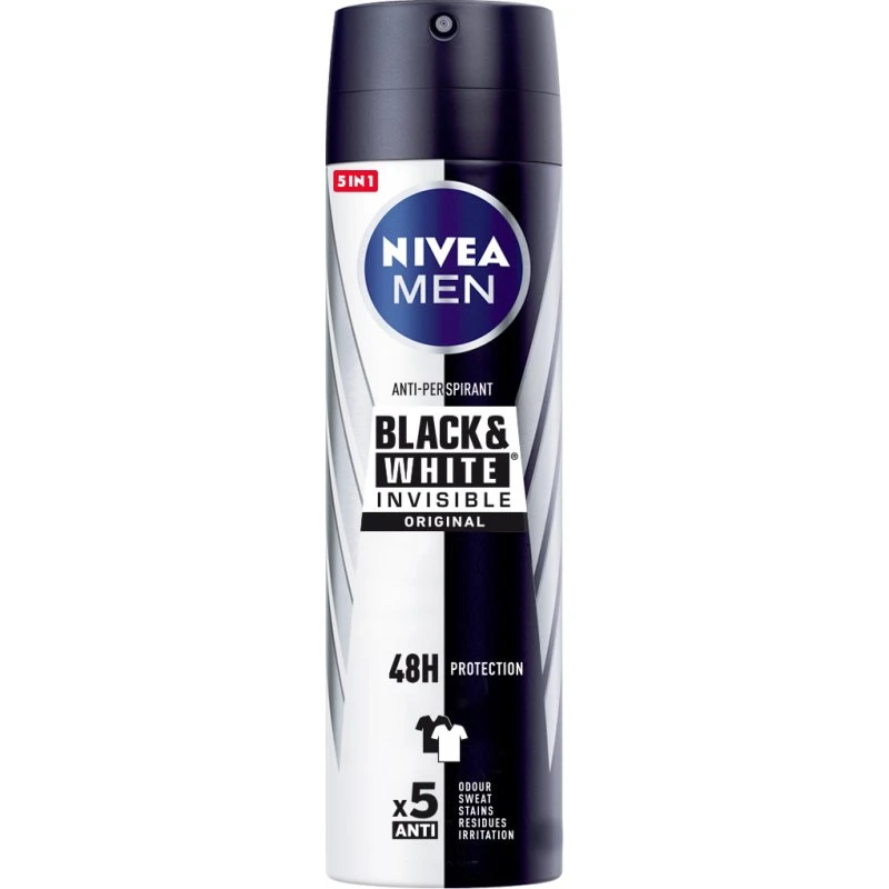 Nivea Men Invisible Black & White Déo Spray