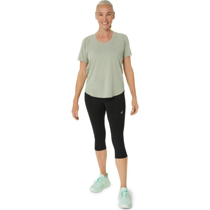 ASICS Road High Waist Capri Noir Femme - M