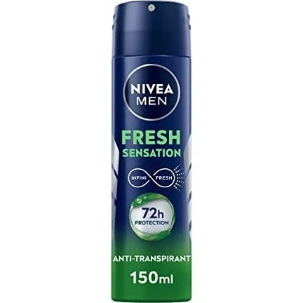 NIVEA MEN Déodorant Spray Fresh Sensation 150 ml