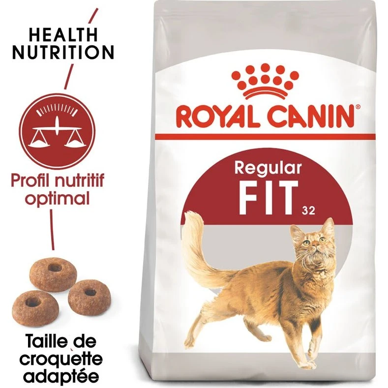 ROYAL CANIN Fit 32 - Croquettes chat adulte 10 kg