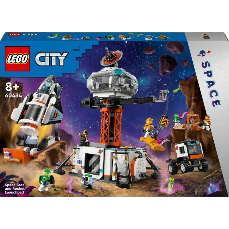 LEGO City 60434 Station Spatiale et Base de Lancement