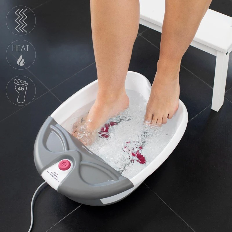 Medisana FS 300 - Bain de pieds blanc avec vibration et bulles