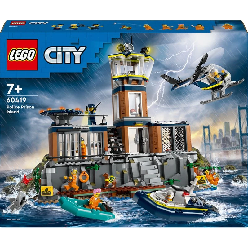 Lego City - Prison de la police en haute mer 60419
