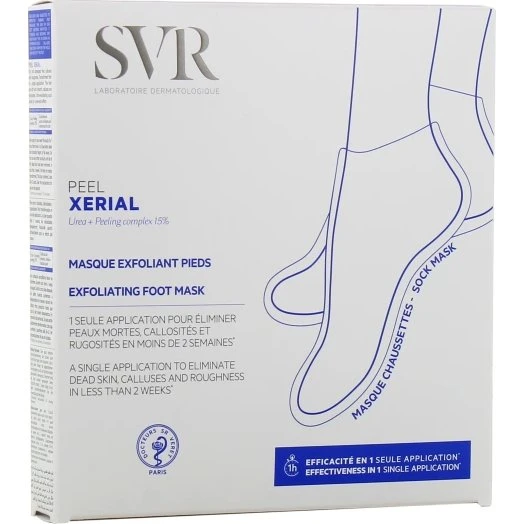 SVR Xerial Peel Masque Chaussette Exfoliant Pieds