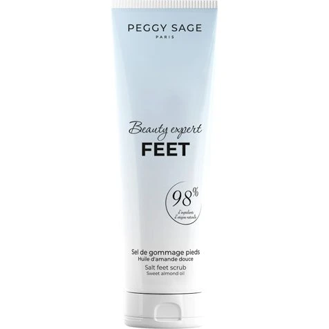 Peggy Sage Sel de Gommage Pieds Huile d'Amande Douce 125g