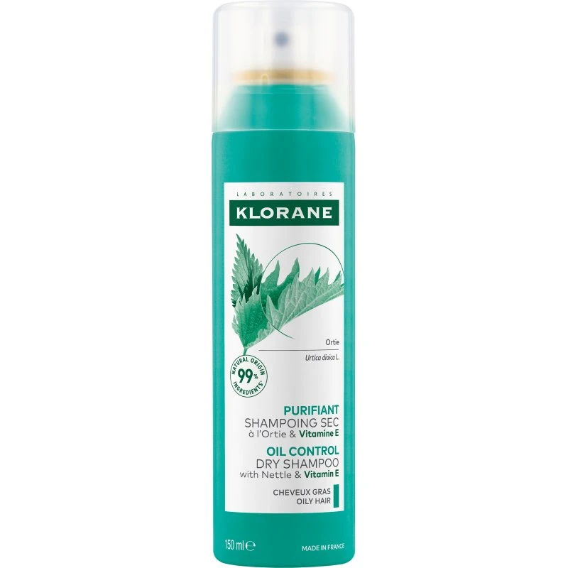 Klorane Shampoing Sec Purifiant à l'Ortie 150ml